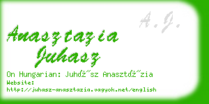anasztazia juhasz business card
